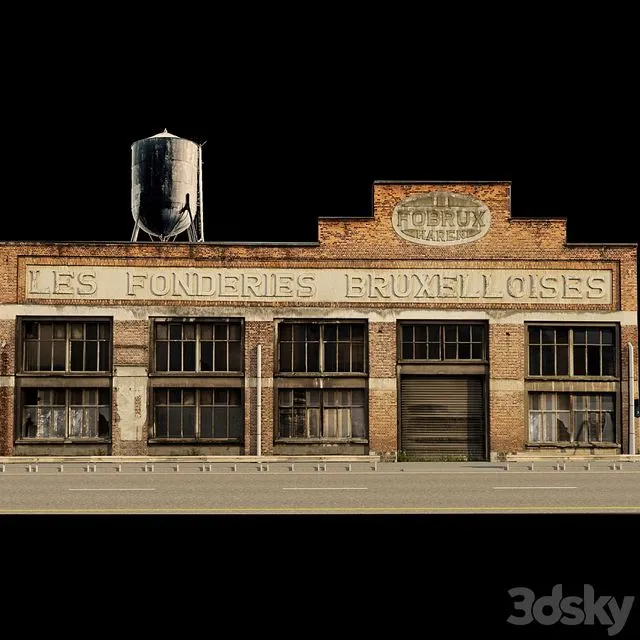 Fasade FOBRUX HAREN 3D Model