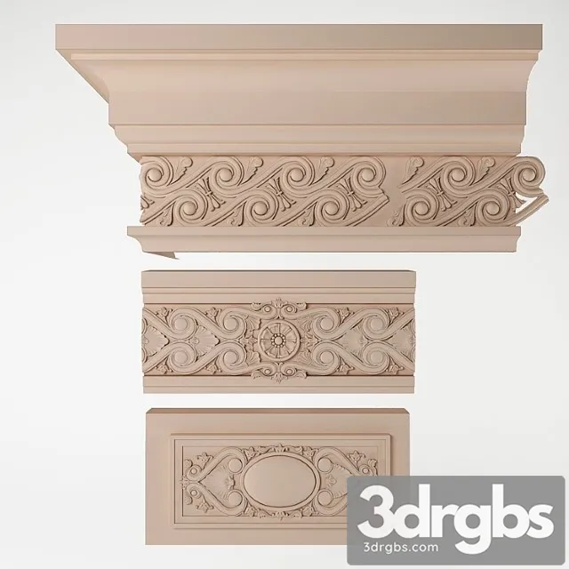 Fasadnyie Eliemienty 3D Model Free