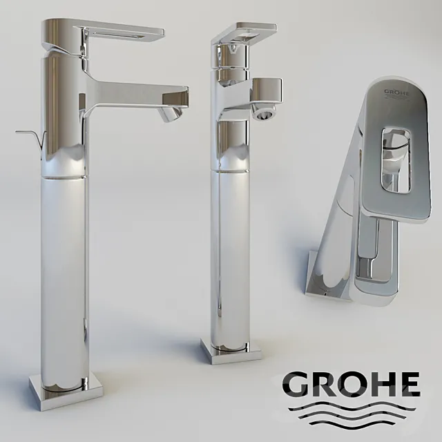 Faucet grohe quadra 3D Model