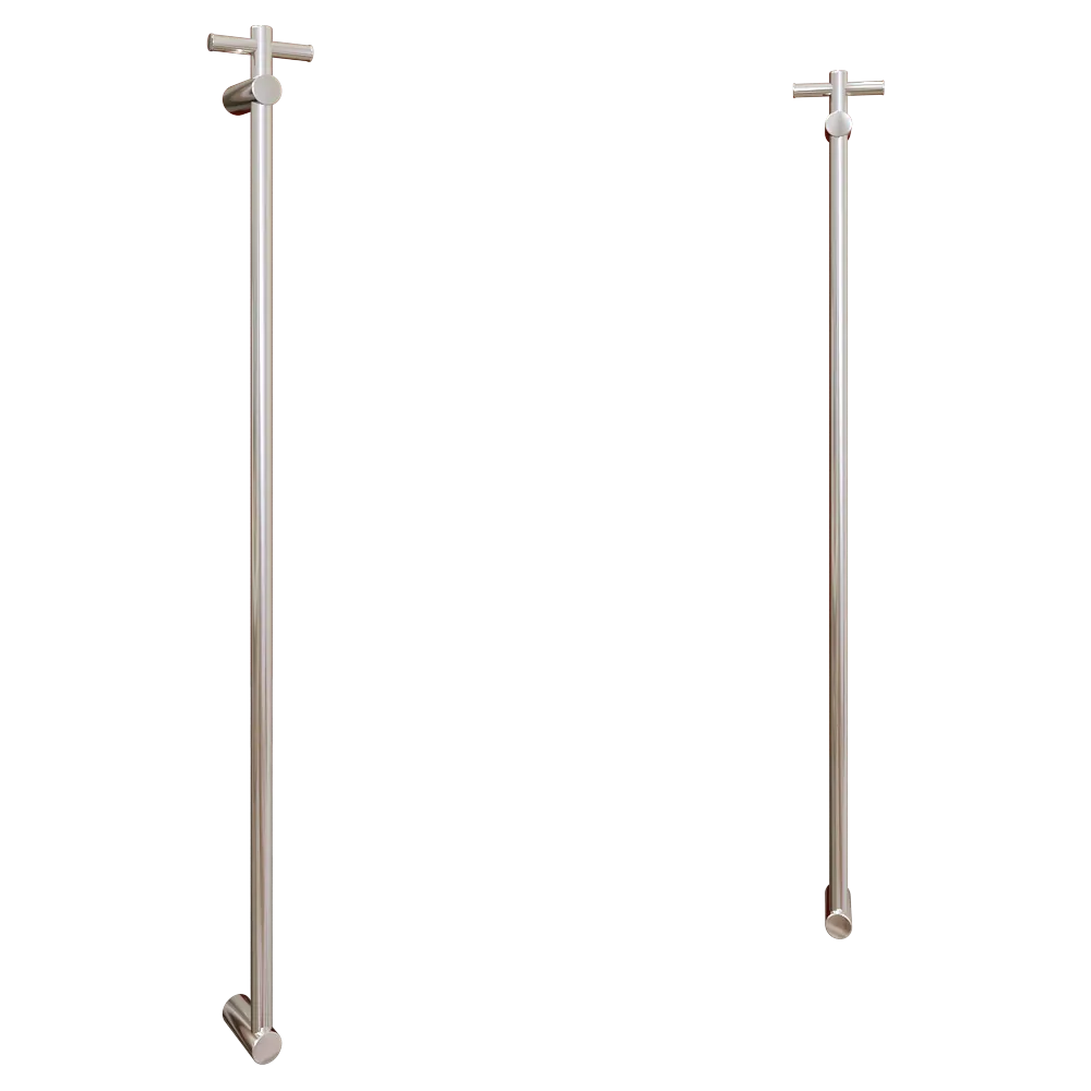 Faucet Strommen - Heated towel Rail Pegasi NF Vertical W TBAR 3D Model