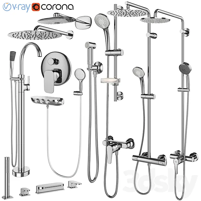 Faucets and shower systems Grohe and IDEAL standard set 144 Free Download