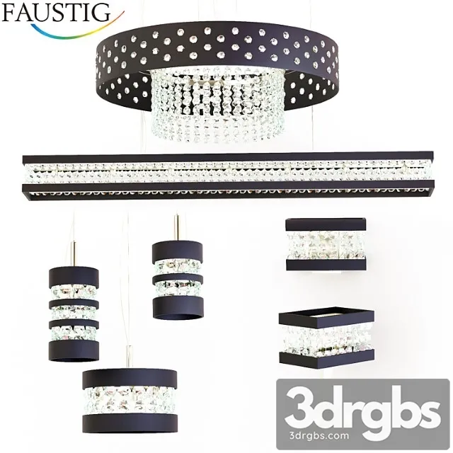 Faustig Black Set 1 3D Model Download