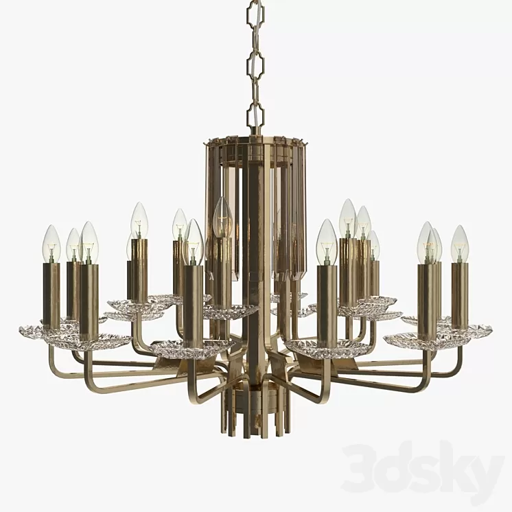 Faustig - Chandelier 63412-18 3D Model