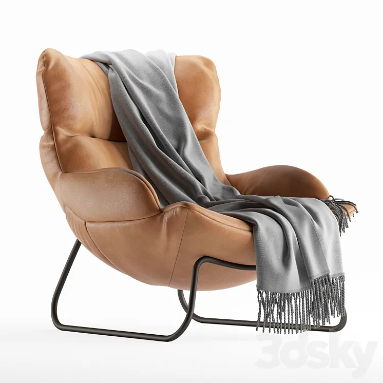 Fauteuil Benz 3D Model Free