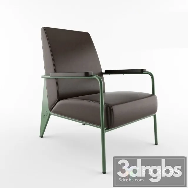 Fauteuil De Salon Armchair 3D Model Free