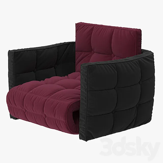 FAUTEUIL DESIGN MODULABLE COSY COMFORT 3DModel