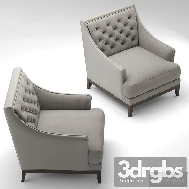 Fauteuil Epoq Roche Bobois 3D Model Free