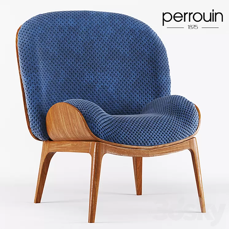 Fauteuil Hug Perrouin 3D Model