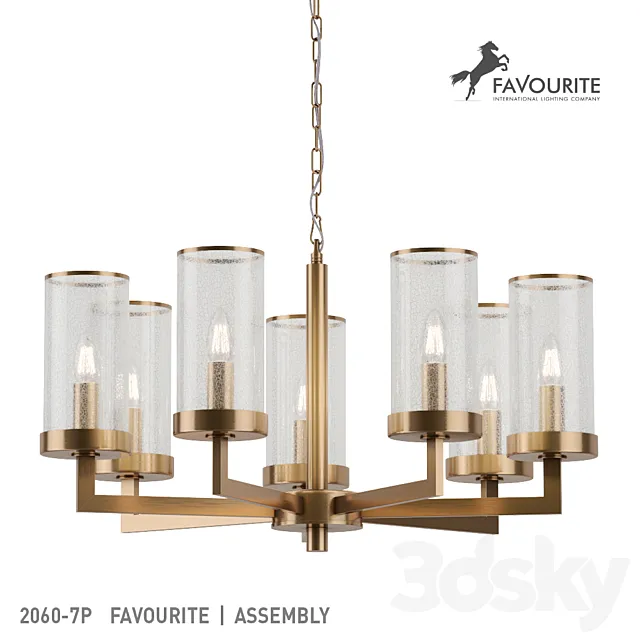 Favor 2060-7P 3D Model