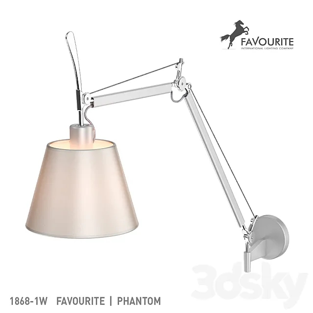 Favorable 1868-1W 3D Model