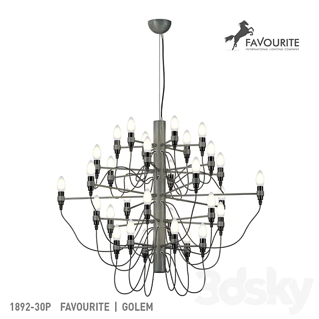 Favorable 1892-30P 3D Model