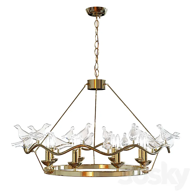 Favorite 1750-9P Chandelier Pajaritos Free Download