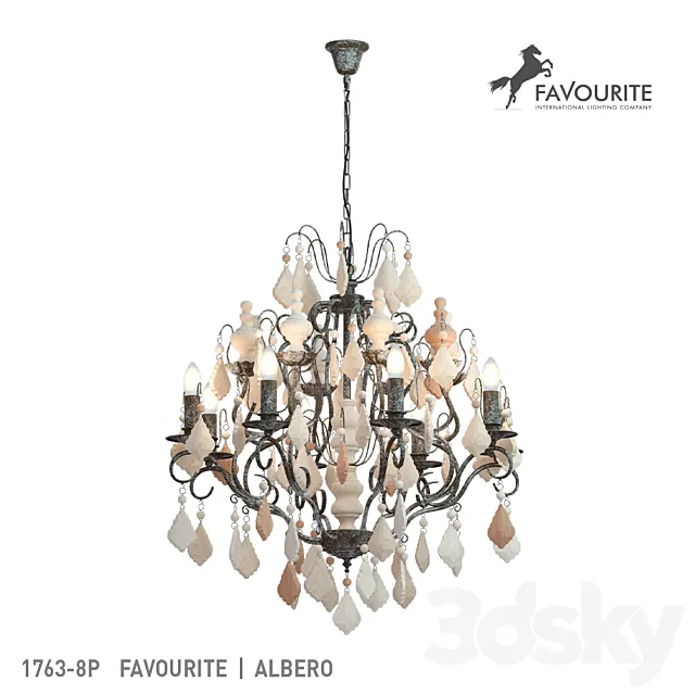 Favorite 1763-8P 3DModel