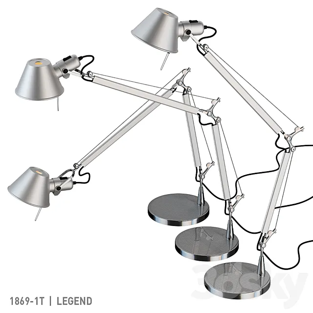 Favorite 1869-1T 3D Model