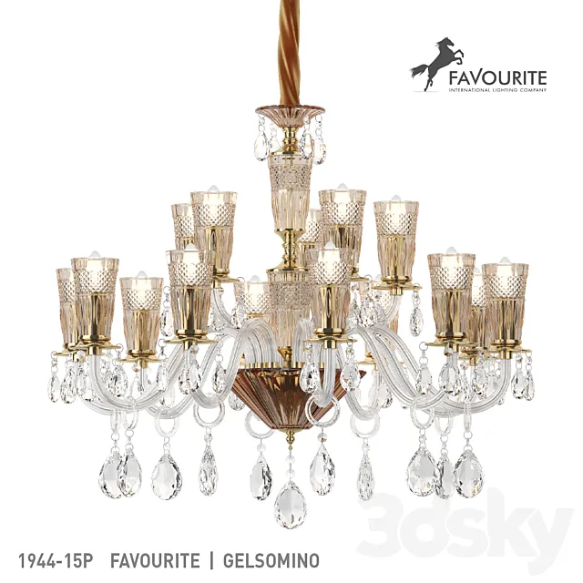 Favorite 1944-15P 3DModel