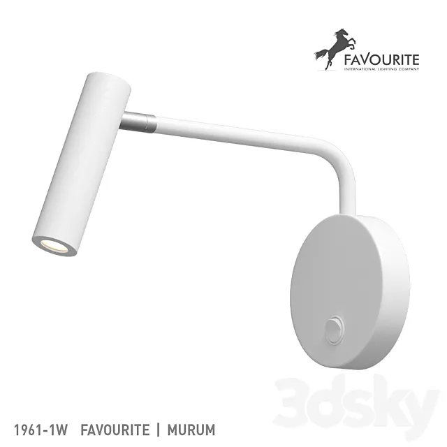 Favorite 1961-1W 3DModel