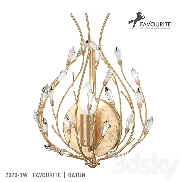Favorite 2020-1W 3D Model