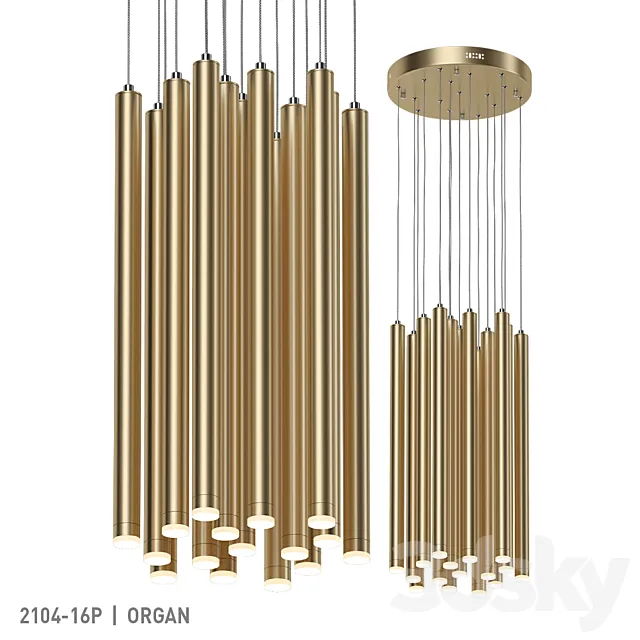 Favorite 2104-16P 3D Model