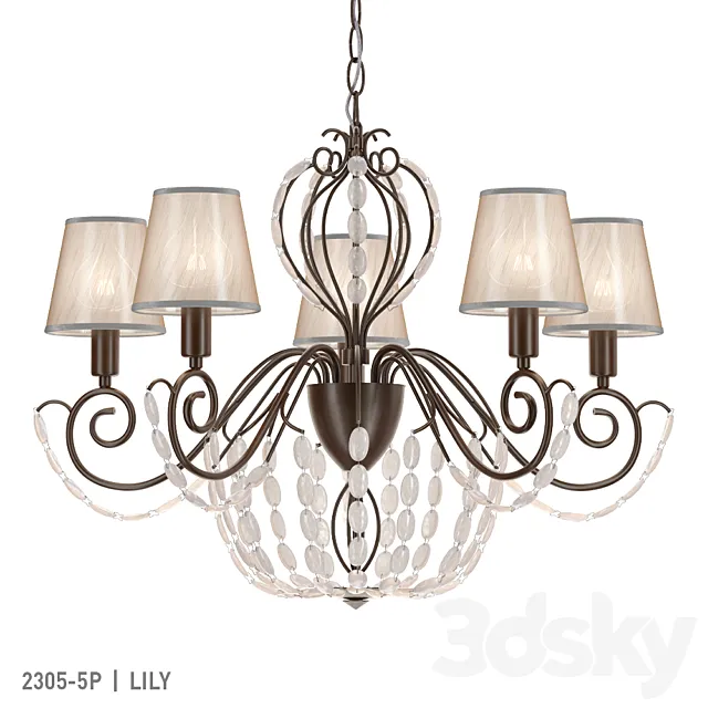 Favorite 2305-5P 3D Model