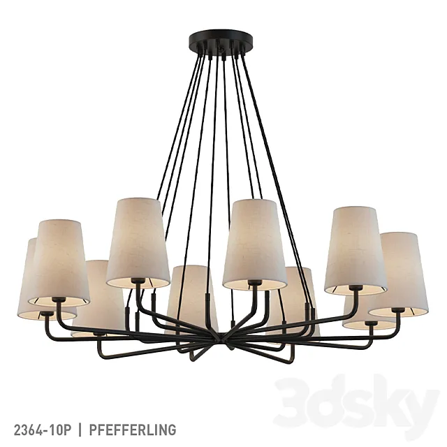 Favorite 2364-10P 3D Model