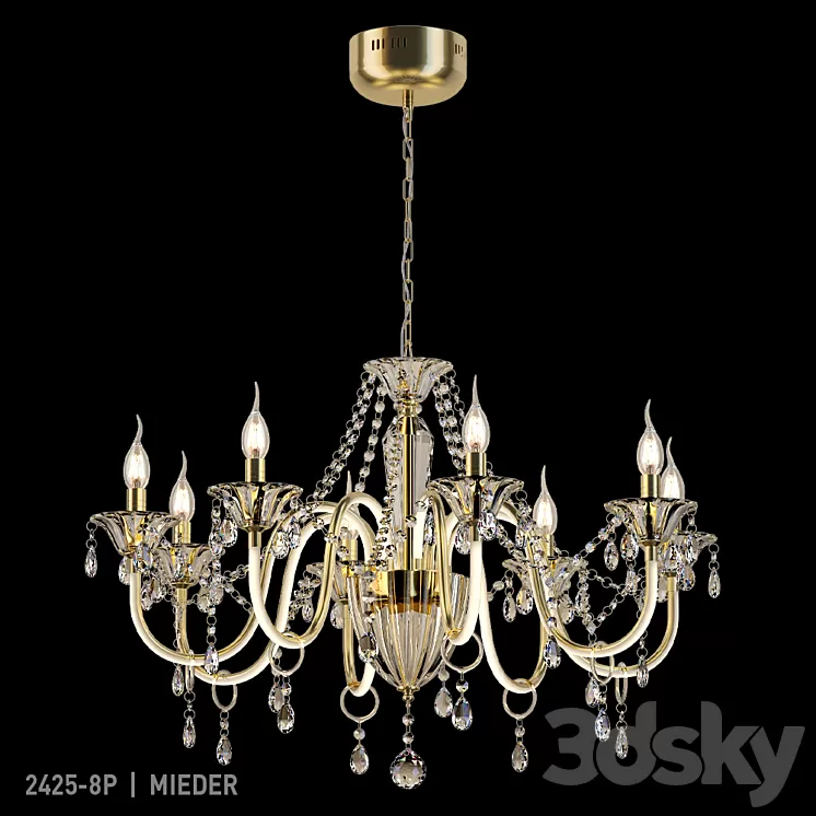 Favorite 2425-8P 3D Model