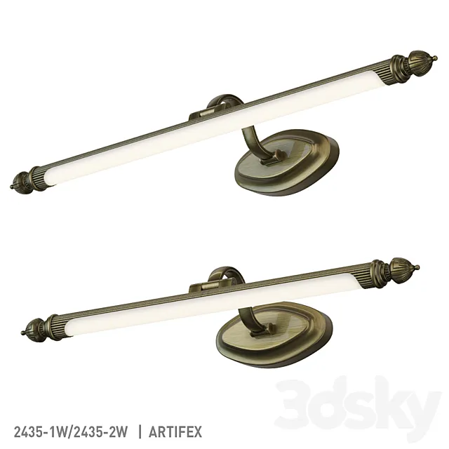 Favorite 2435-1W 2435-2W 3D Model