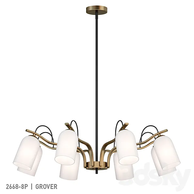 Favorite 2668-8P 3D Model