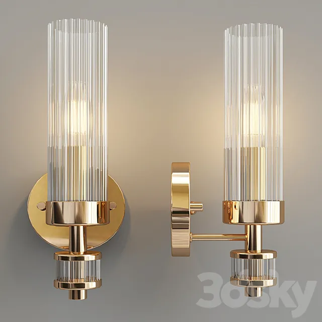 Favorite 2673-1W Aesthetic Sconce 3DModel