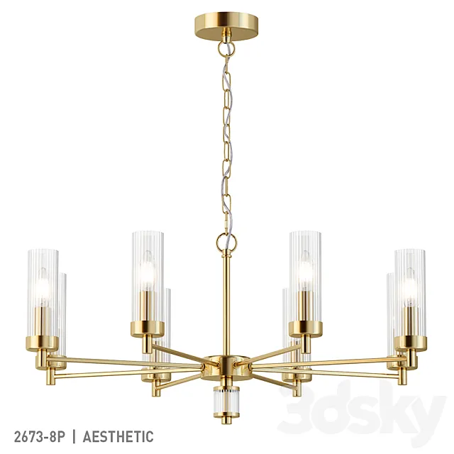 Favorite 2673-8P 3D Model