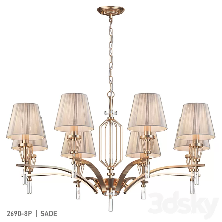 Favorite 2690-8P 3D Model