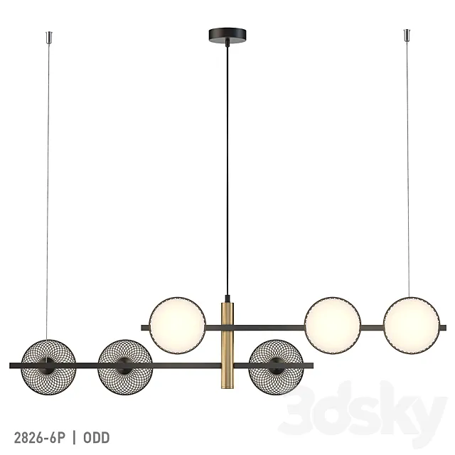 Favorite 2826-6P 3D Model