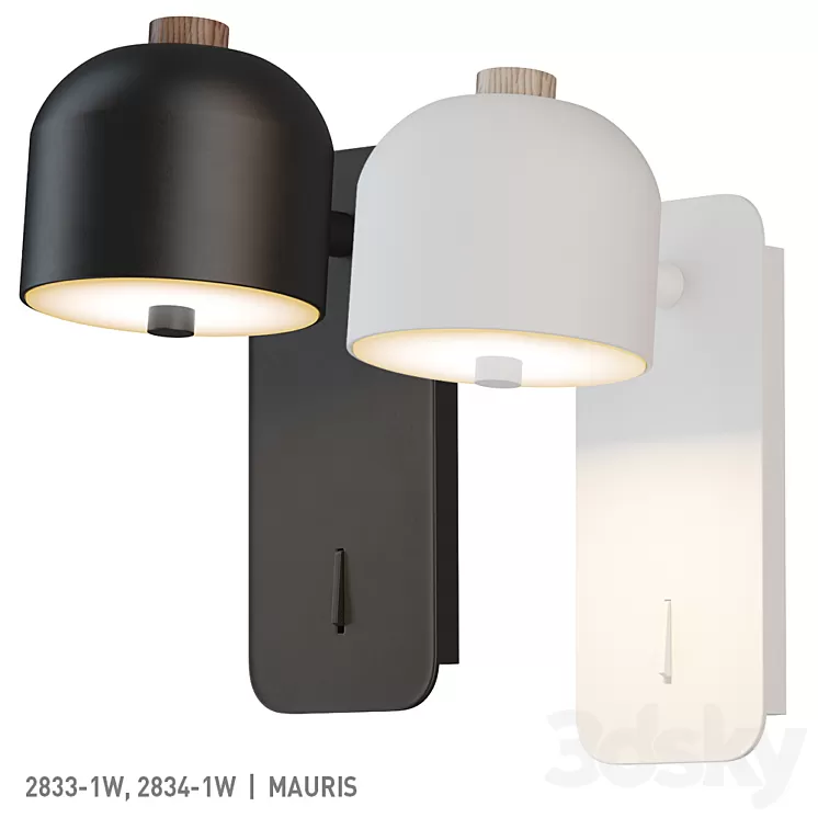 Favorite 2833-1W 2834-1W 3D Model