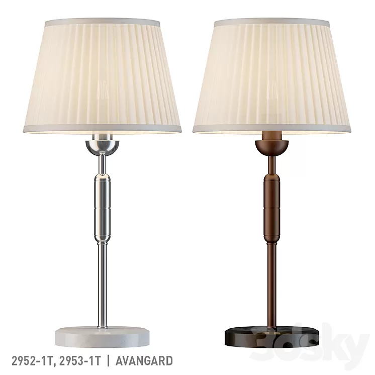 Favorite 2952-1T 2953-1T 3D Model Free