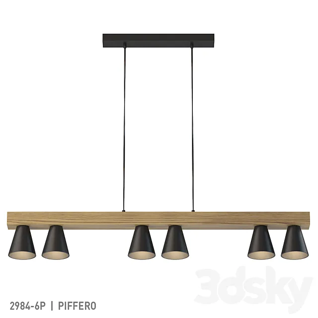 Favorite 2984-6P 3D Model