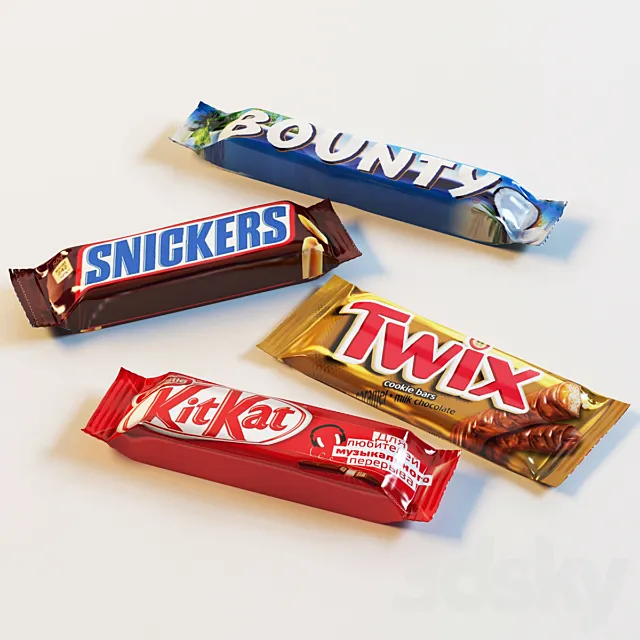 Favorite chocolate 3D Model
