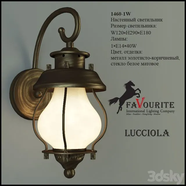 Favourite 1460-1W 3D Model