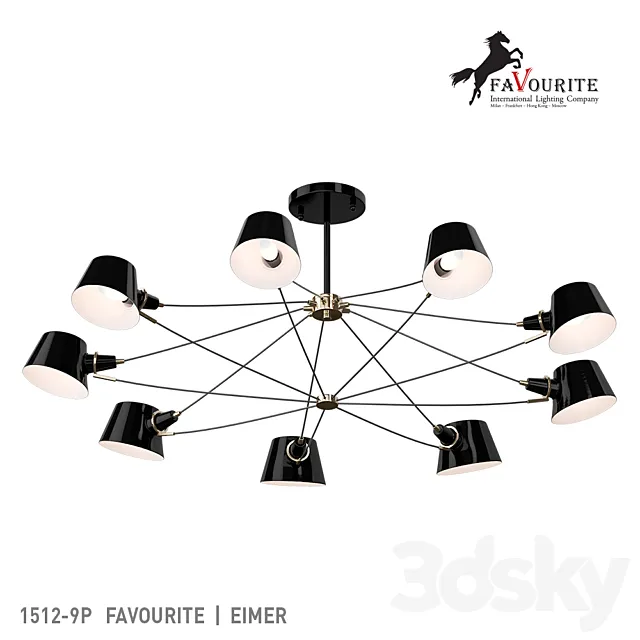 Favourite 1512-9P 3D Model