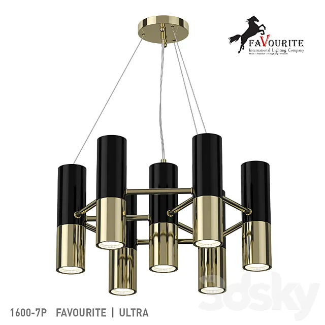 Favourite 1600-7P 3D Model