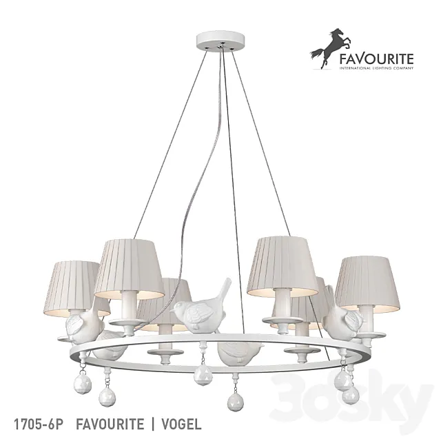 Favourite 1705-6P 3D Model
