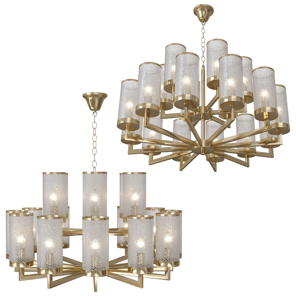 FAVOURITE - Chandelier Assembly 2060-18P 3D Model