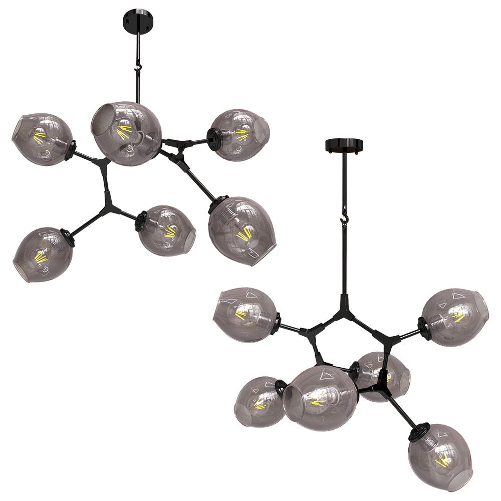 FAVOURITE - Chandelier Bolos 1742-6P 3D Model