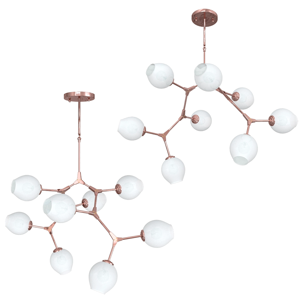 FAVOURITE - Chandelier Bolos 1743-8P 3D Model