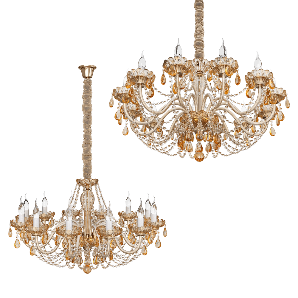 FAVOURITE - Chandelier Brandy 1738-12P 3D Model