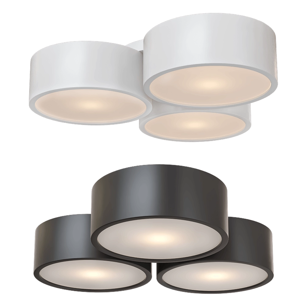 FAVOURITE - Chandelier Cerchi 1514/15-6C 3D Model