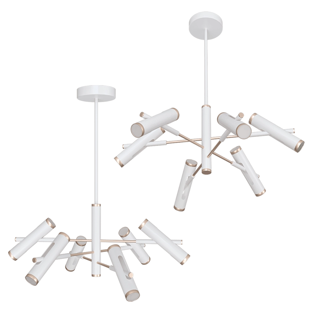 FAVOURITE - Chandelier Duplex 2325-12P 3D Model