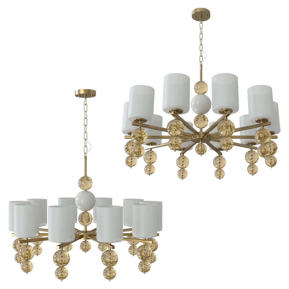 FAVOURITE - Chandelier Ether 2998-10P 3D Model