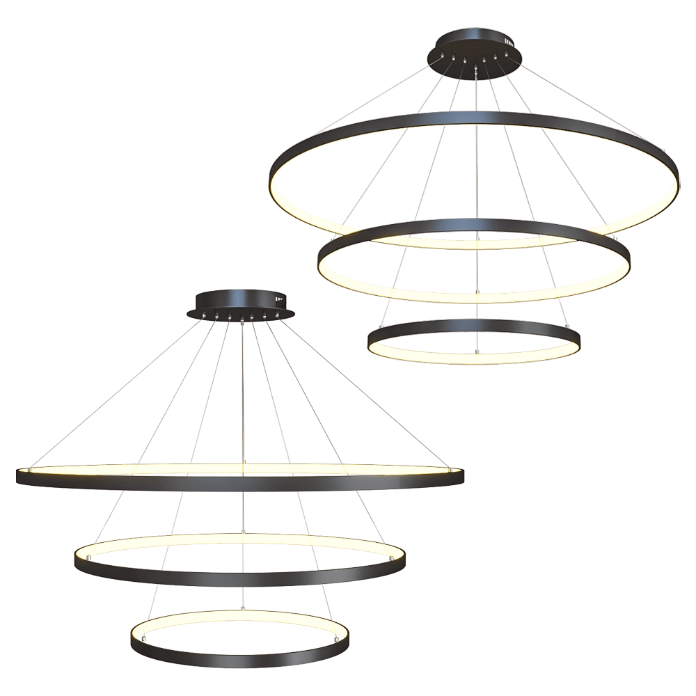 FAVOURITE - Chandelier Giro 1764-18P 3D Model