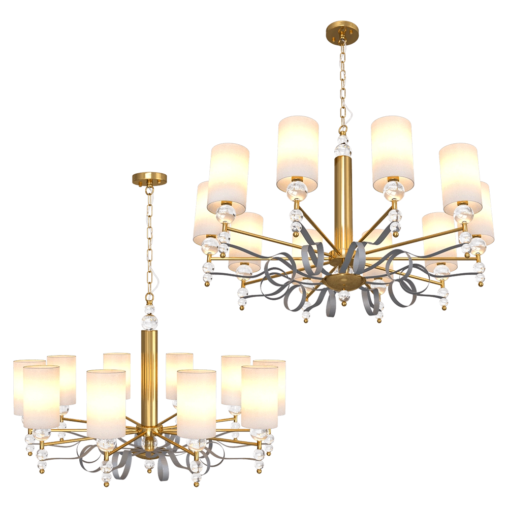 FAVOURITE - Chandelier Opera 2994-10P 3D Model