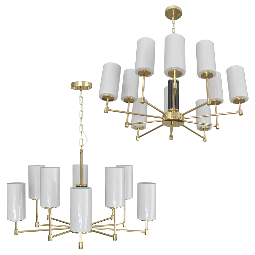 FAVOURITE - Chandelier Palmarius 2815-10P 3D Model
