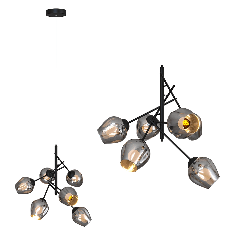 FAVOURITE - Chandelier Traube 2359-6P 3D Model